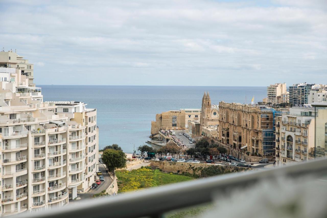 Sea View Apartment 2 Bedrooms 2 Bathrooms, 2 Minutes Away From The Sea Saint Julian's Exteriér fotografie