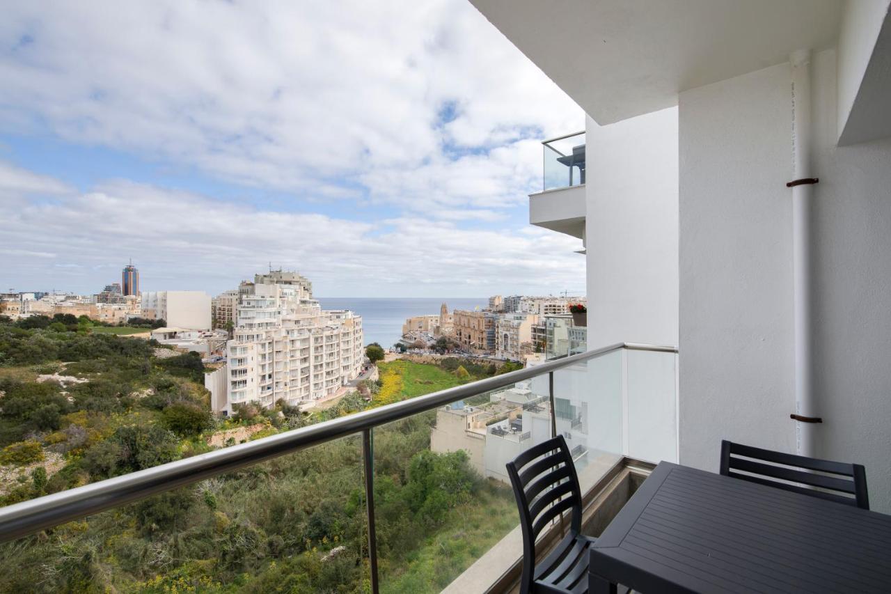 Sea View Apartment 2 Bedrooms 2 Bathrooms, 2 Minutes Away From The Sea Saint Julian's Exteriér fotografie